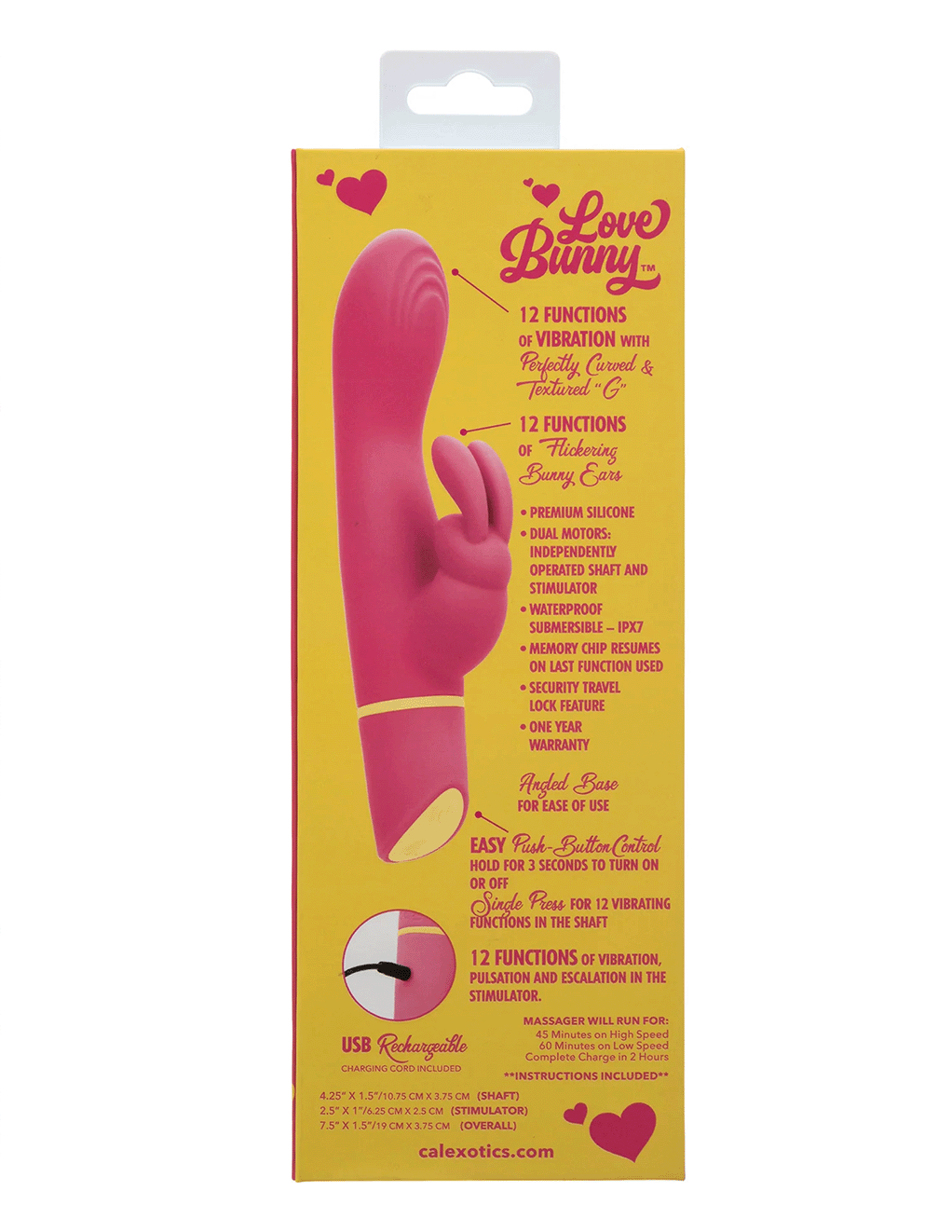 Vibrating G Bunny Rabbit Vibrator | Sex Toys at Hustler Hollywood Vibrating G Bunny Rabbit Vibrator | Sex Toys at Hustler Hollywood