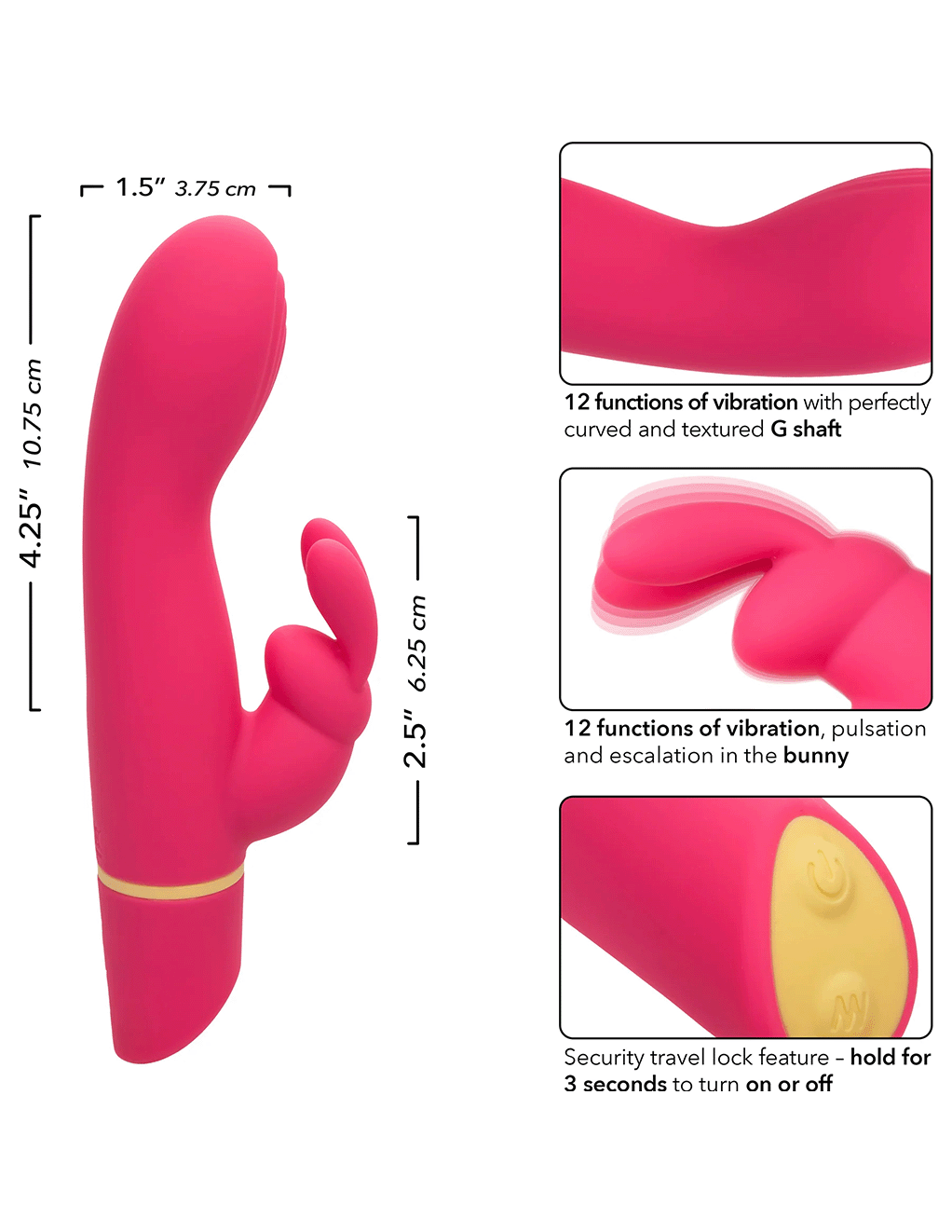 Vibrating G Bunny Rabbit Vibrator | Sex Toys at Hustler Hollywood Vibrating G Bunny Rabbit Vibrator | Sex Toys at Hustler Hollywood