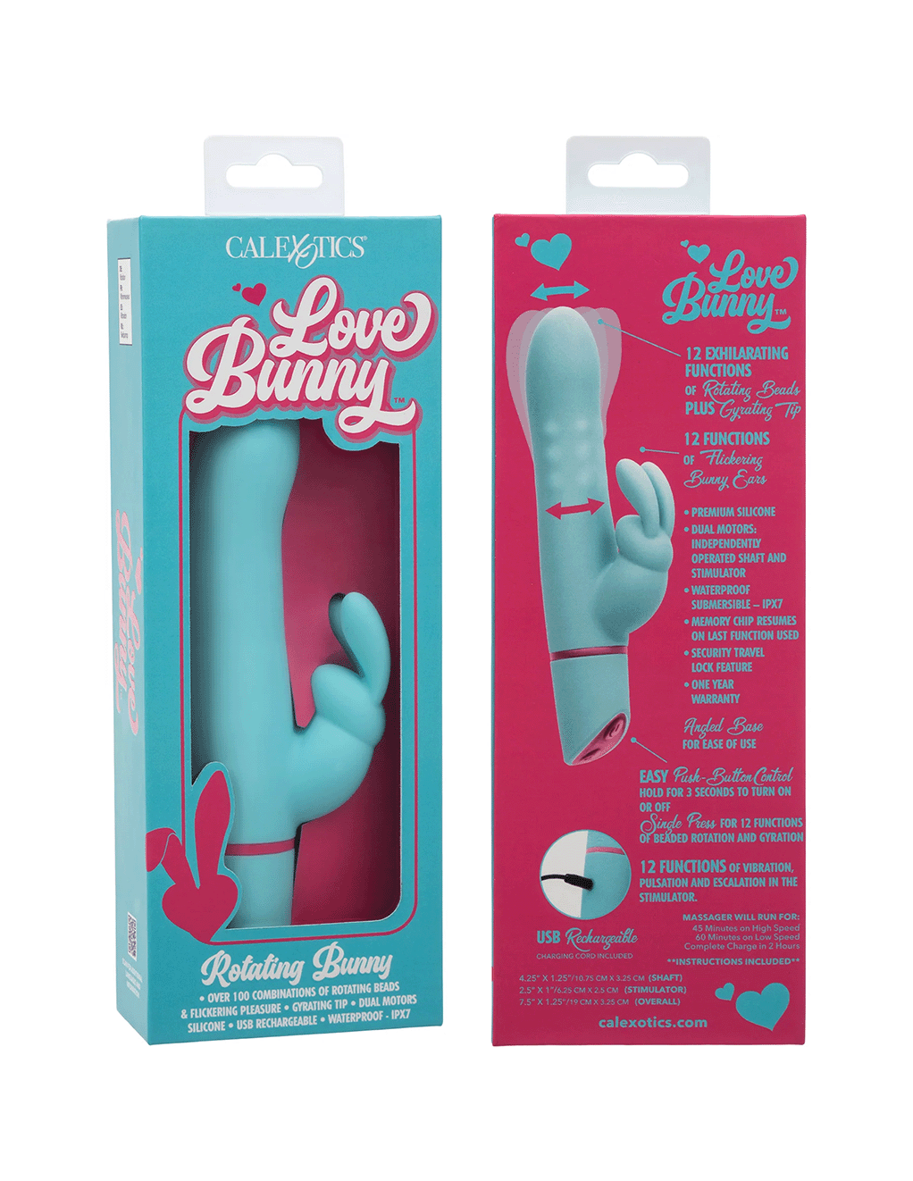 Rotating Bunny Rabbit Vibrator | Sex Toys at Hustler Hollywood Rotating Bunny Rabbit Vibrator | Sex Toys at Hustler Hollywood