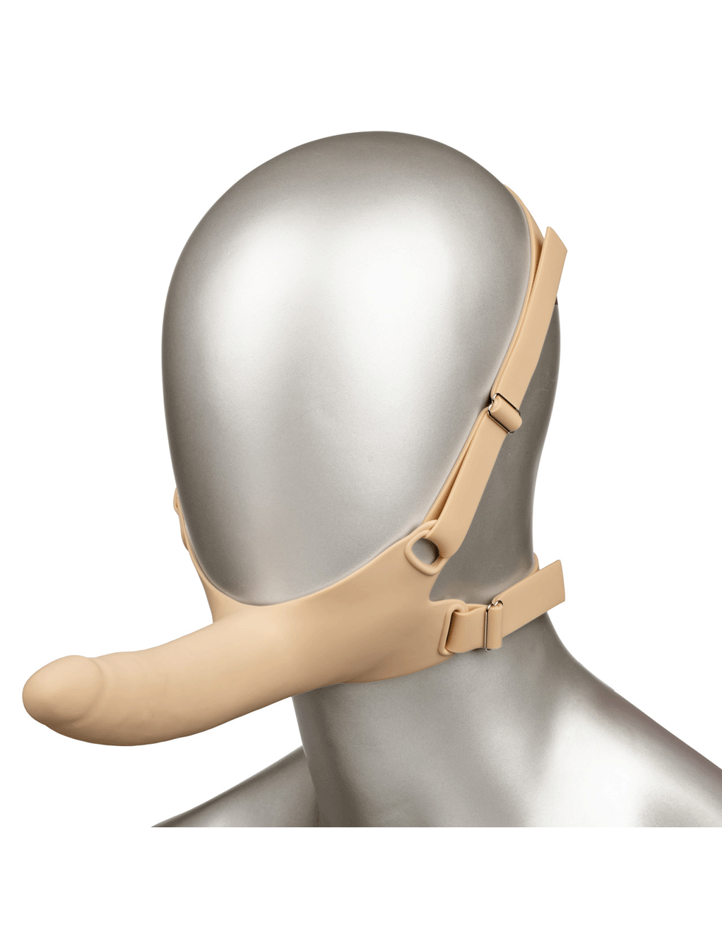 The Accommodator Silicone Chin Strap Dong | Sex Toys at Hustler Hollywood The Accommodator Silicone Chin Strap Dong | Sex Toys at Hustler Hollywood