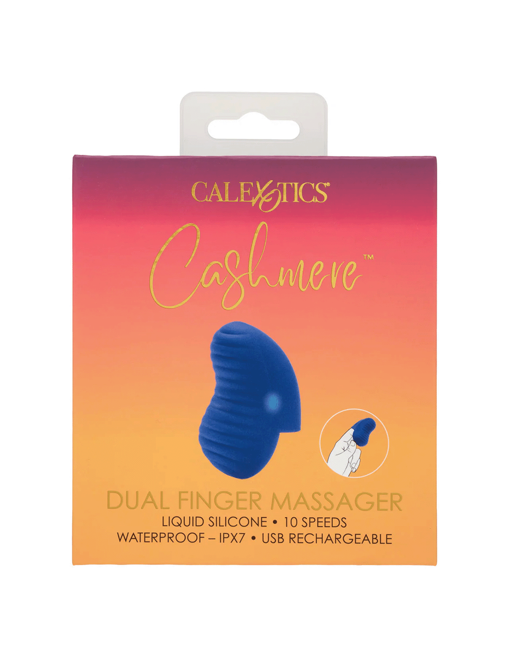 Cashmere Dual Finger Massager