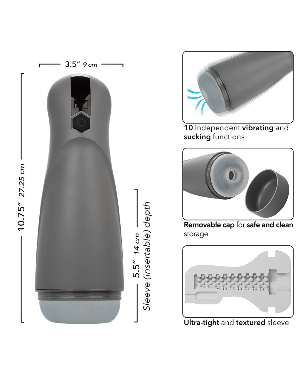 Automatic Milker Vibrating Suction Stroker