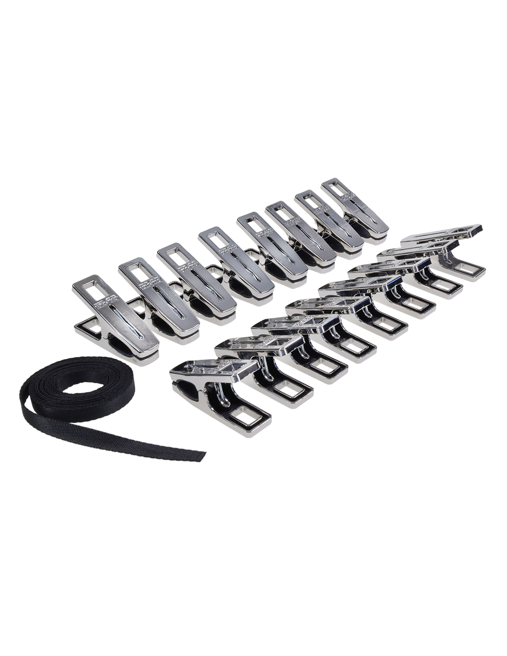 Edge Body Zipper Clothes Pins