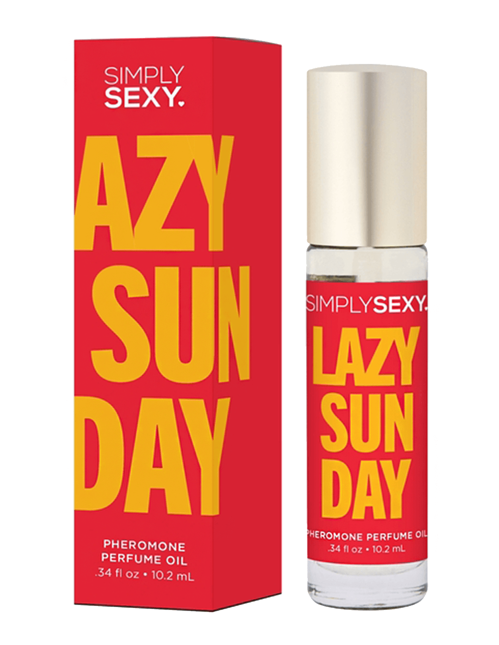 Simply Sexy Lazy Sunday Pheromone Roll On Oil - Product w/Box