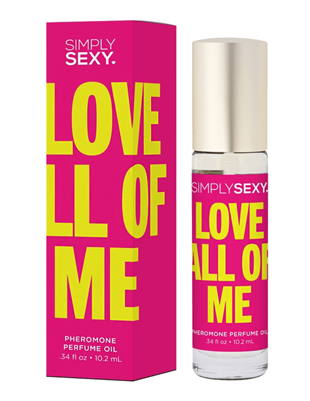 Simply Sexy Love All Of Me Pheromone Roll On Oil - Product w/Box