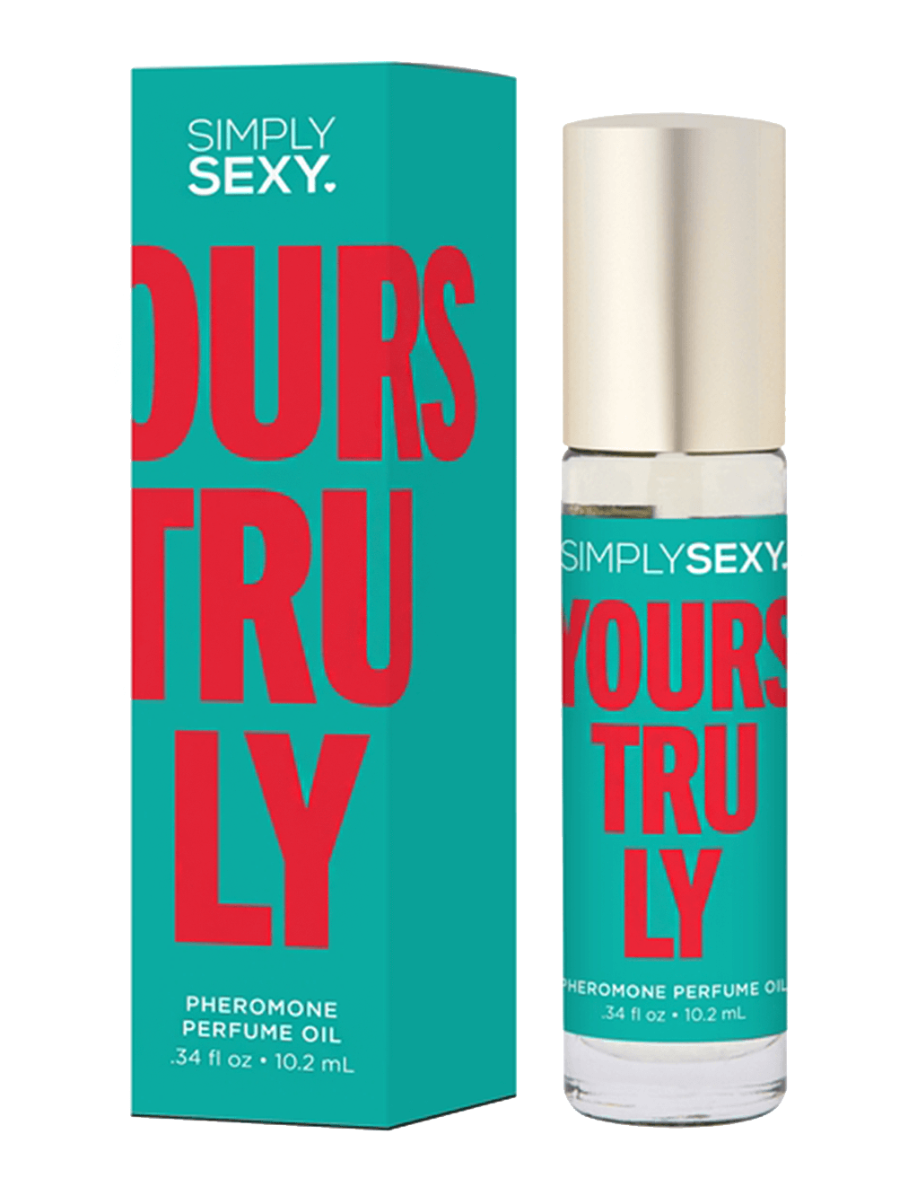 Simply Sexy Yours Truly Pheromone Roll On Oil - Product w/Box