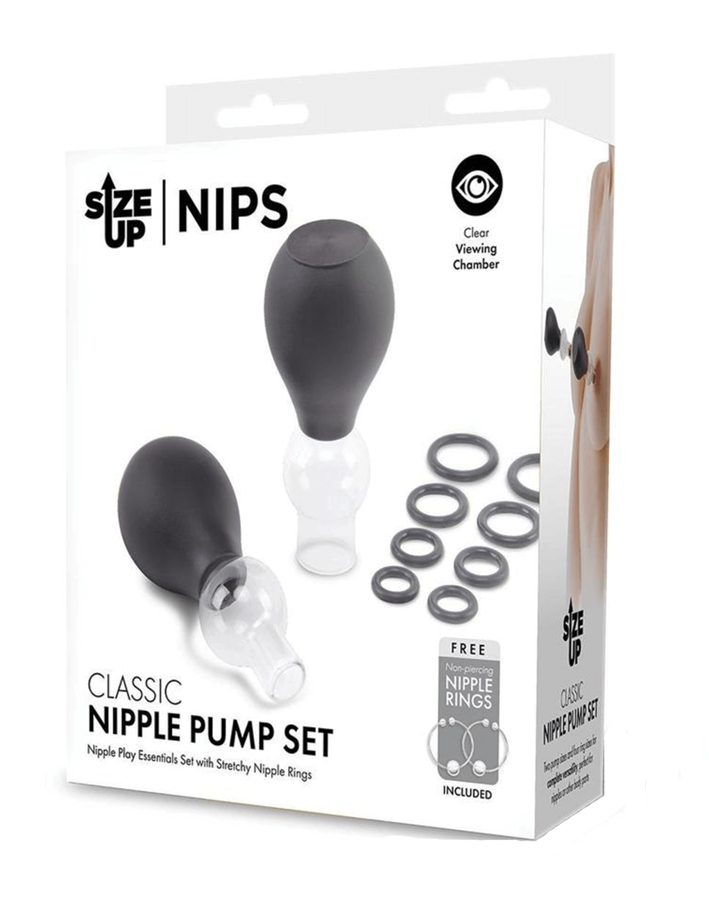 Size Up Classic Nipple Pump Set - Box
