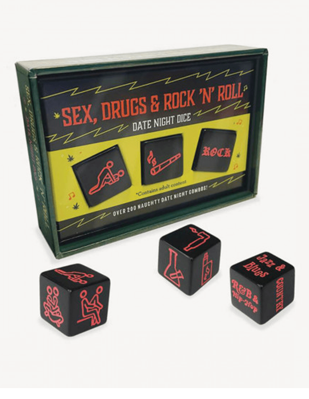 Sex, Drugs & Rock N' Roll Dice Game - Main