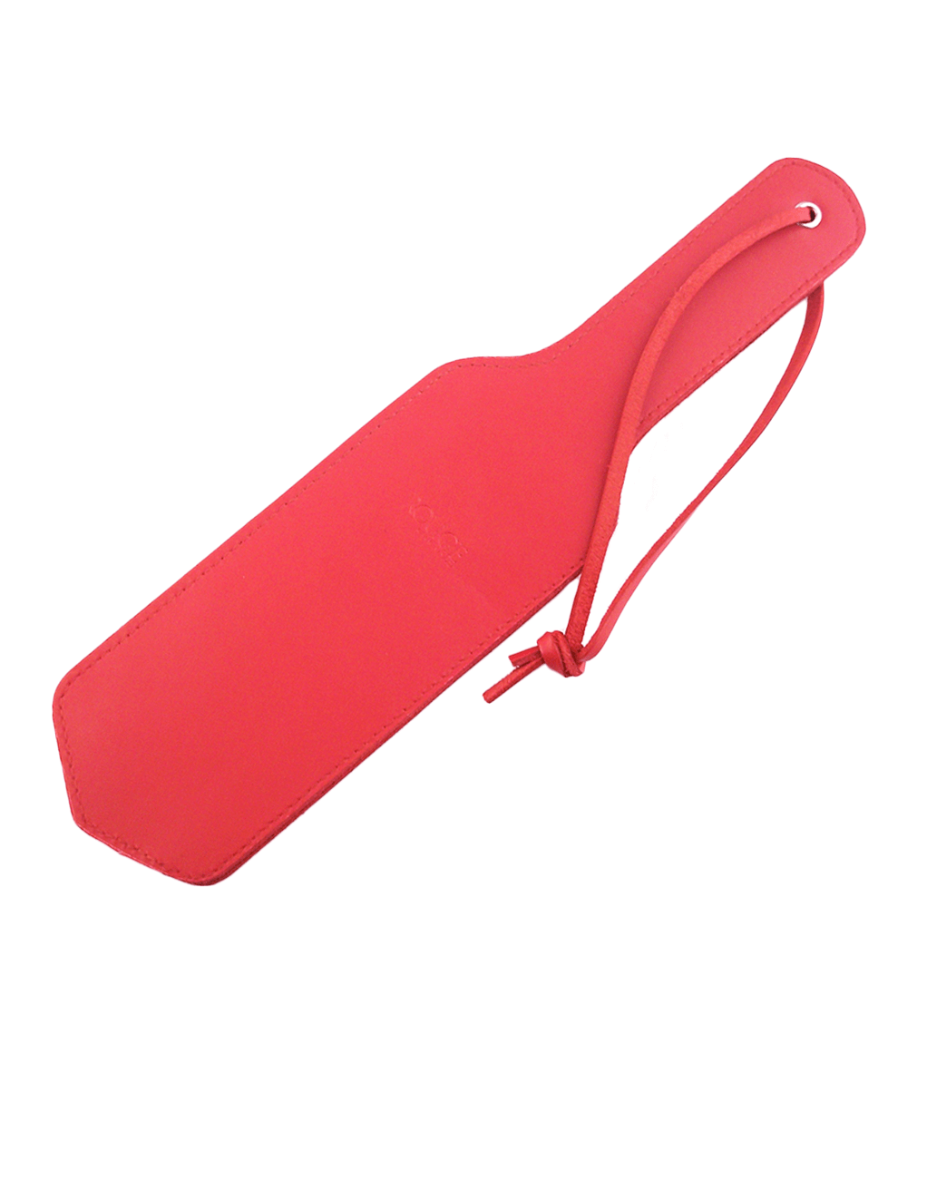 Rouge Short Leather Paddle - Red