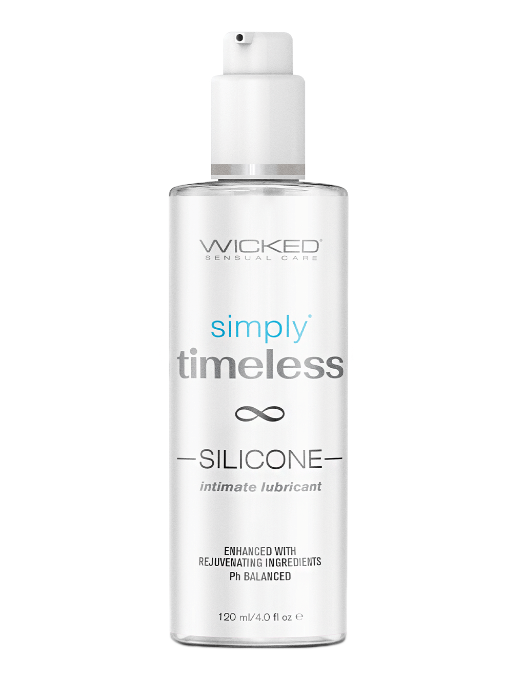 Wicked Simply Timeless Silicone Lubricant - 4oz - Main