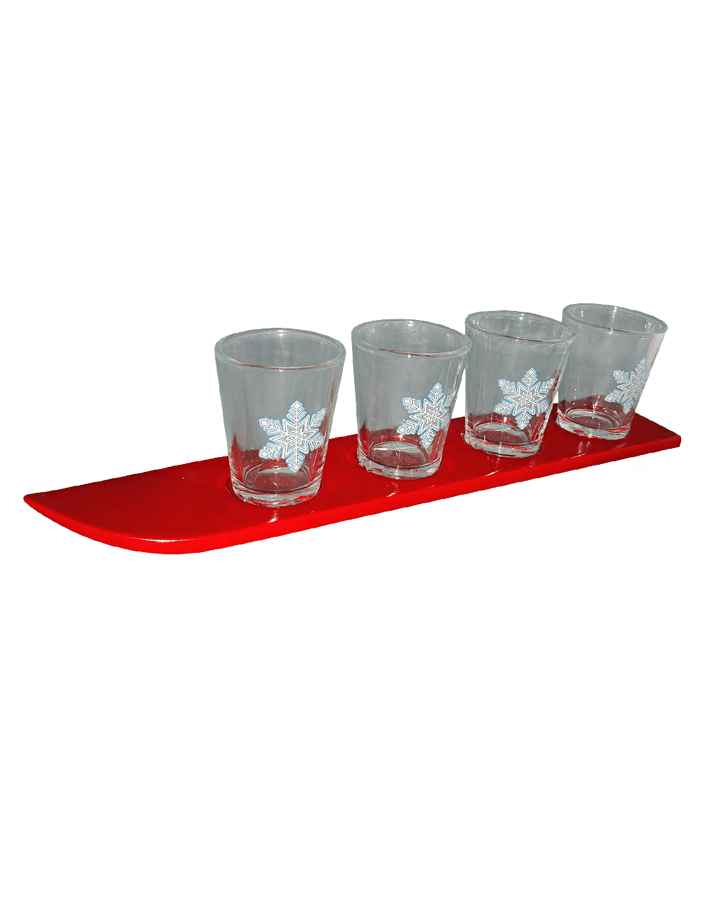 Shot Ski Shot Glass Set - Red/Multi - Main