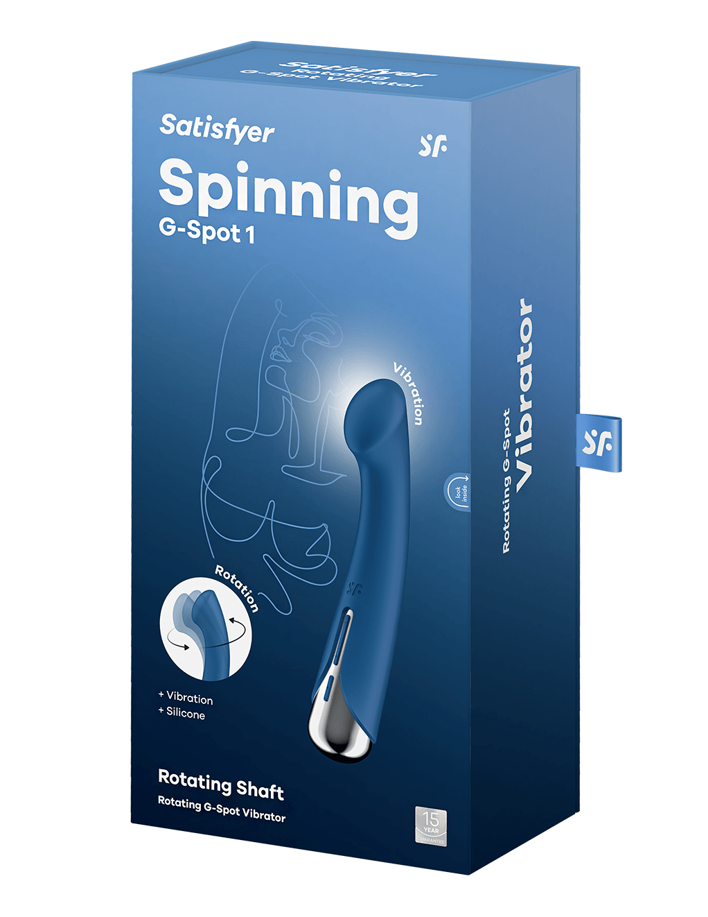 Satisfyer Spinning G-Spot 1 - Blue - Box
