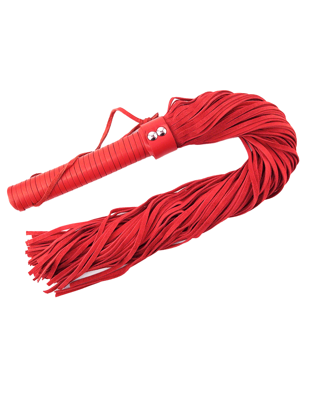 Rouge Suede & Leather Flogger - Red - Main