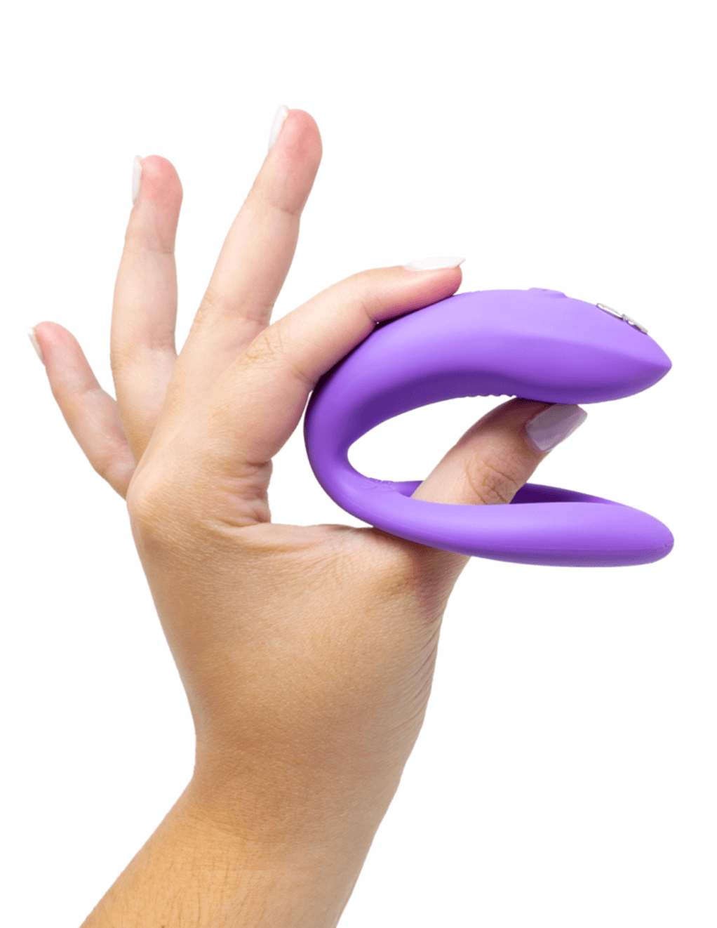 We-Vibe Sync O Couples' Vibrator - Light Purple - In Hand