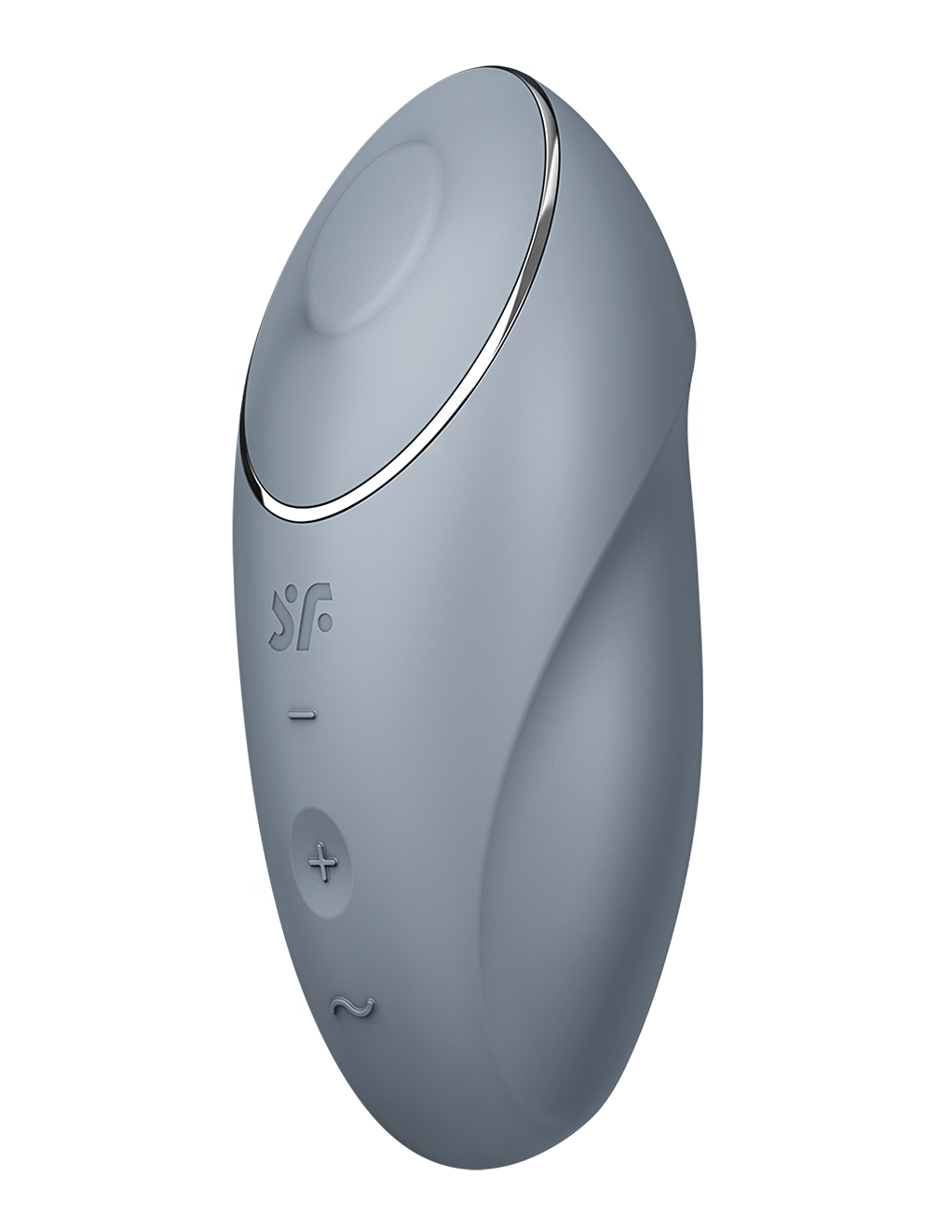 Satisfyer Tap & Climax 1 - Blue Grey - Side