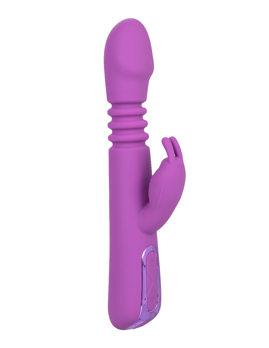 Jack Rabbit Elite Thrusting Rabbit Vibrator - Purple - Main