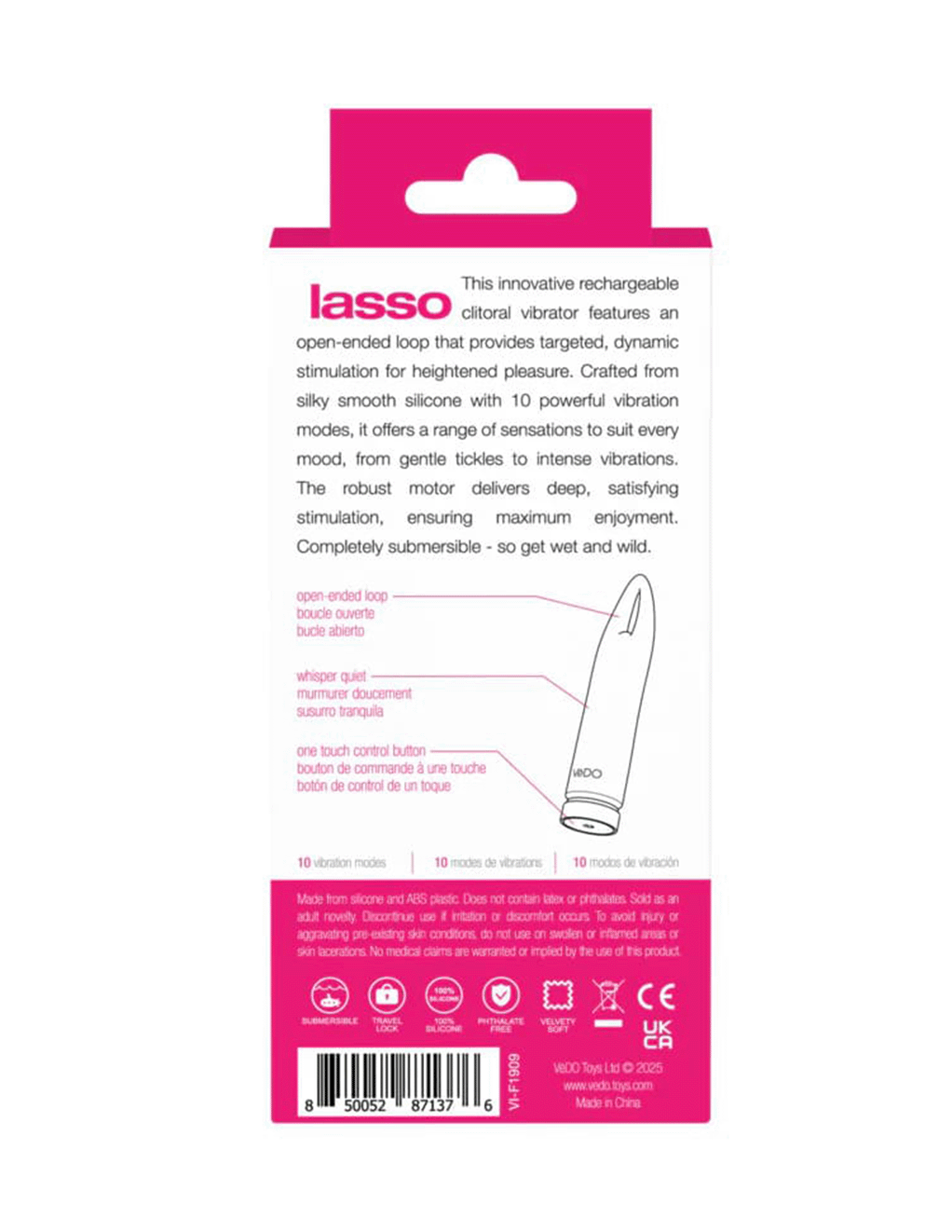 Lasso Rechargeable Bullet Vibe
