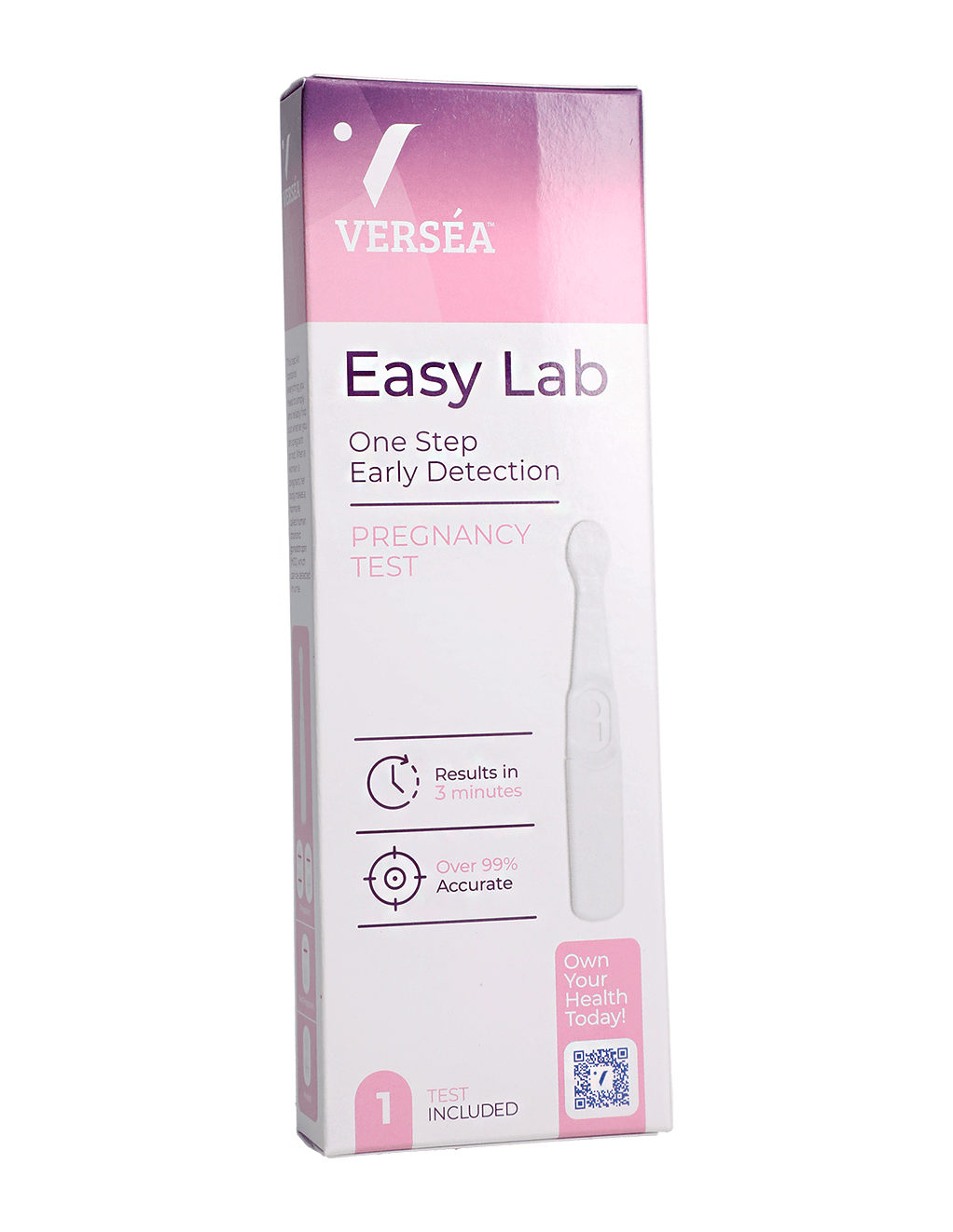 Versea Easy Lab Pregnancy Test 1ct - Box