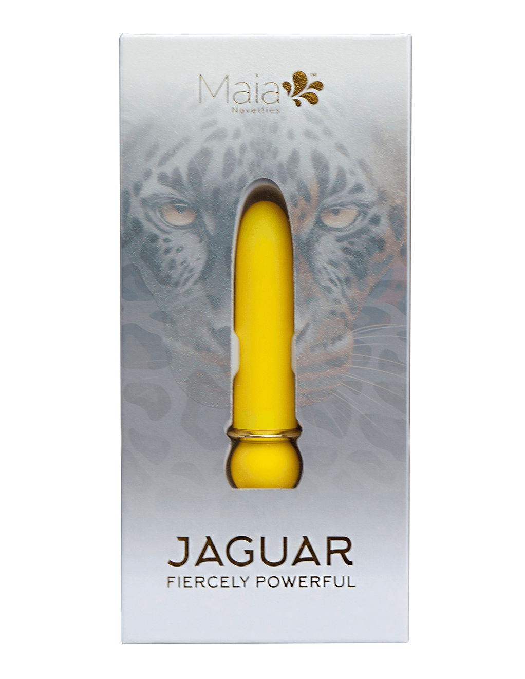 Maia Jaguar Rechargeable Bullet - Yellow - Box