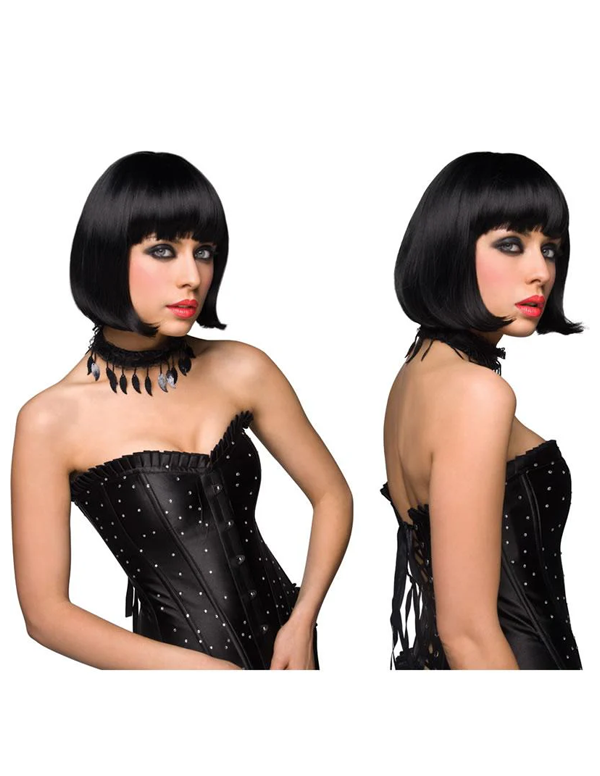 Cici Short Bob Wig w. Bangs