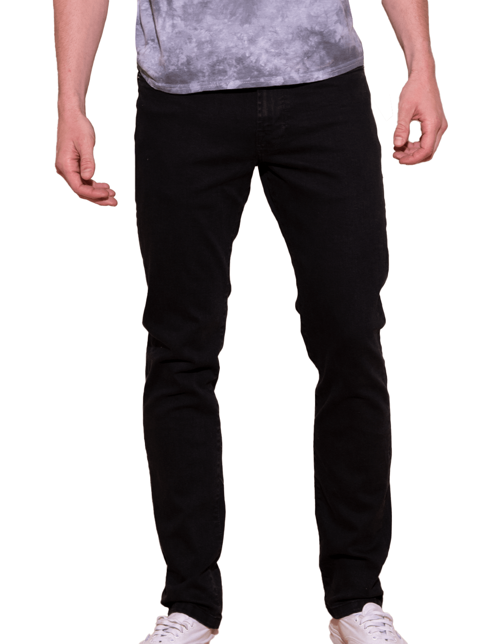 HUSTLER® Mens Jeans - Black - Main