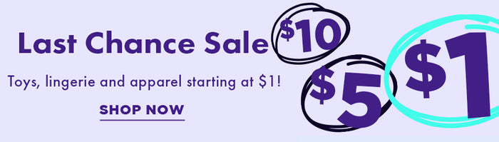 Lingerie starting at $1
