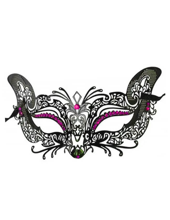 Laser Cut Venetian Cat Mask
