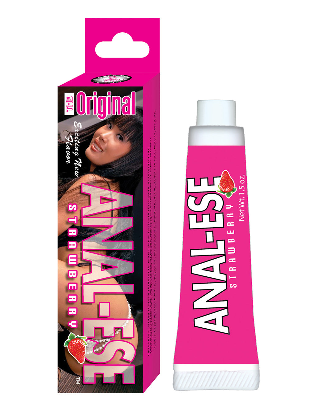 Anal-Ese Numbing Anal Cream- Strawberry- front