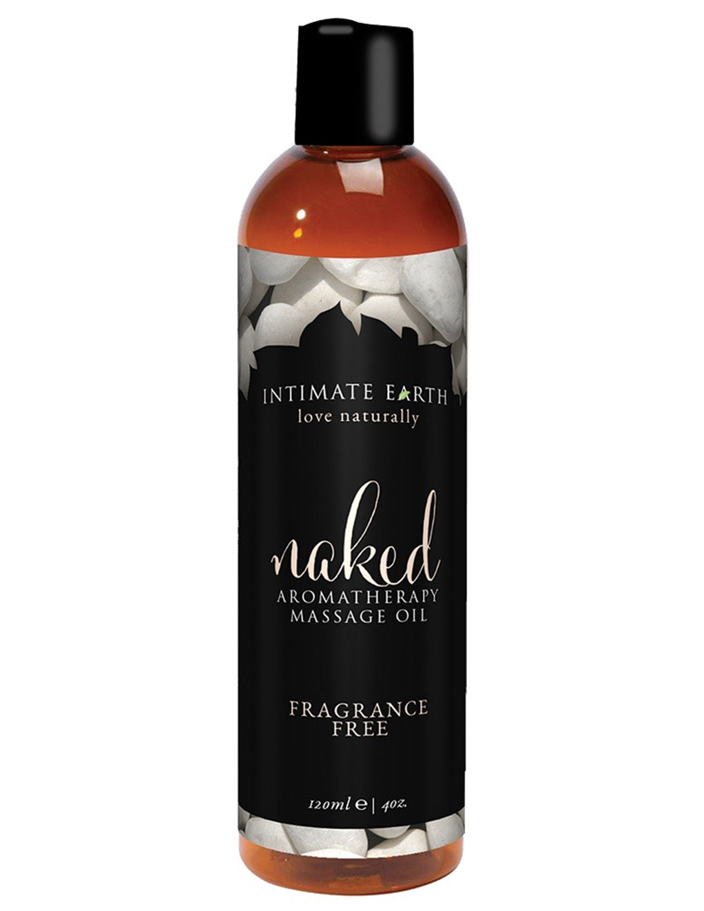 Intimate Earth Naked Massage Oil- Naked- Front