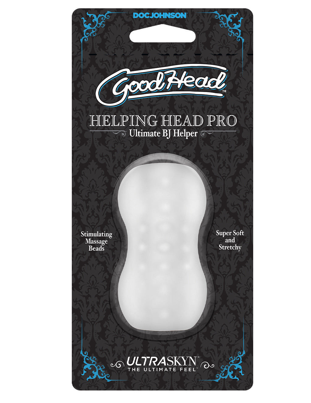 GoodHead Helping Head Pro- Frost- Non-Vibrating- Front Package