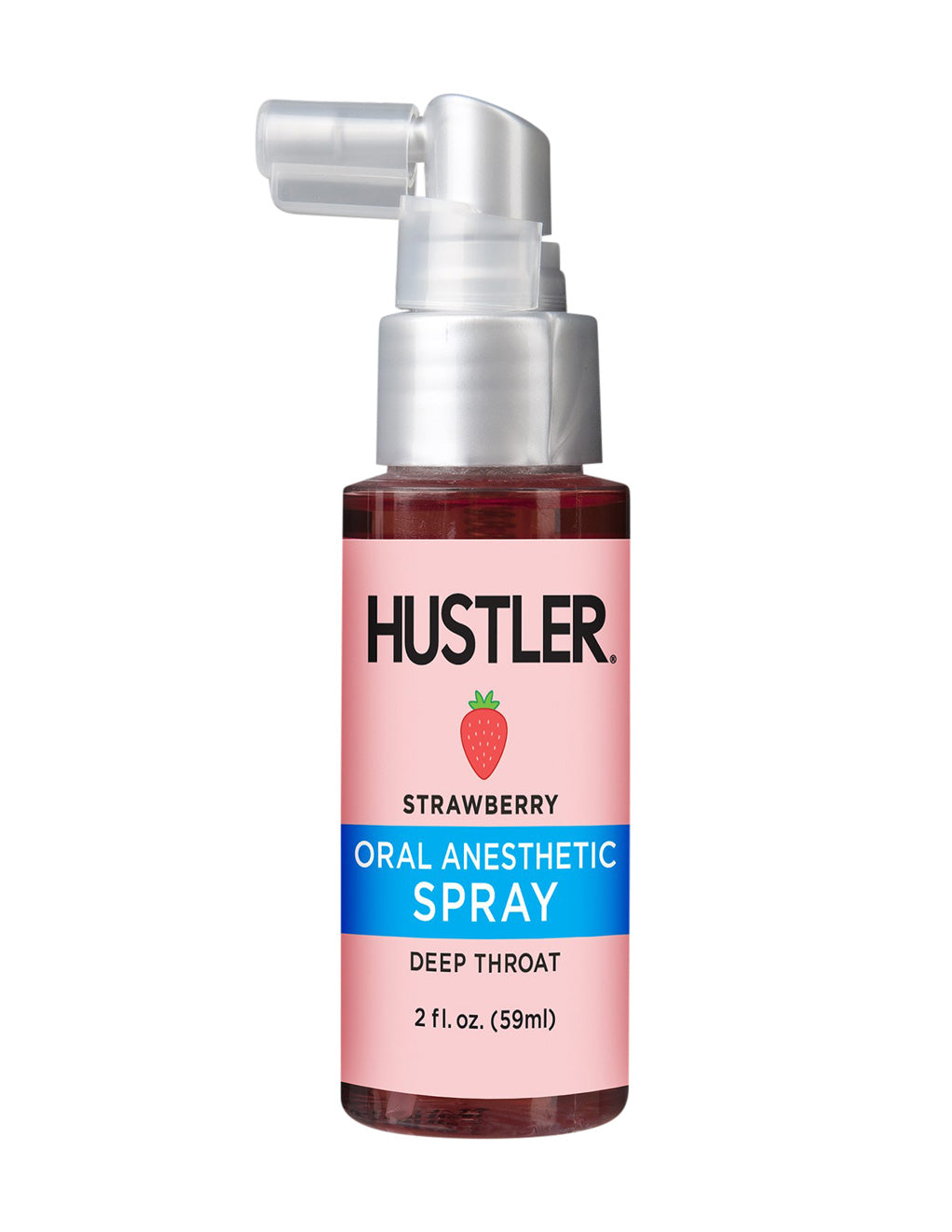 Hustler Deep Throat Spray- Strawberry