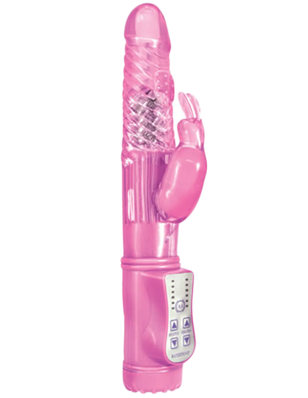 Energize Her Bunny 2 Rechargeable Rabbit Vibrator- Pink- Front
