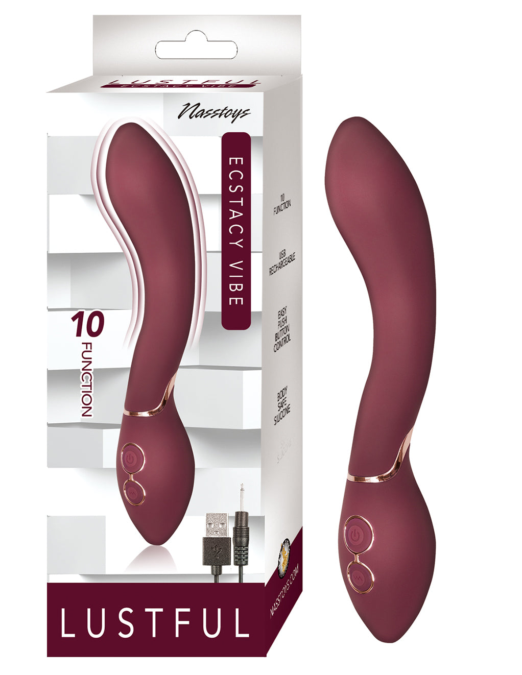 Lustful Ecstacy G Spot Vibe- Package