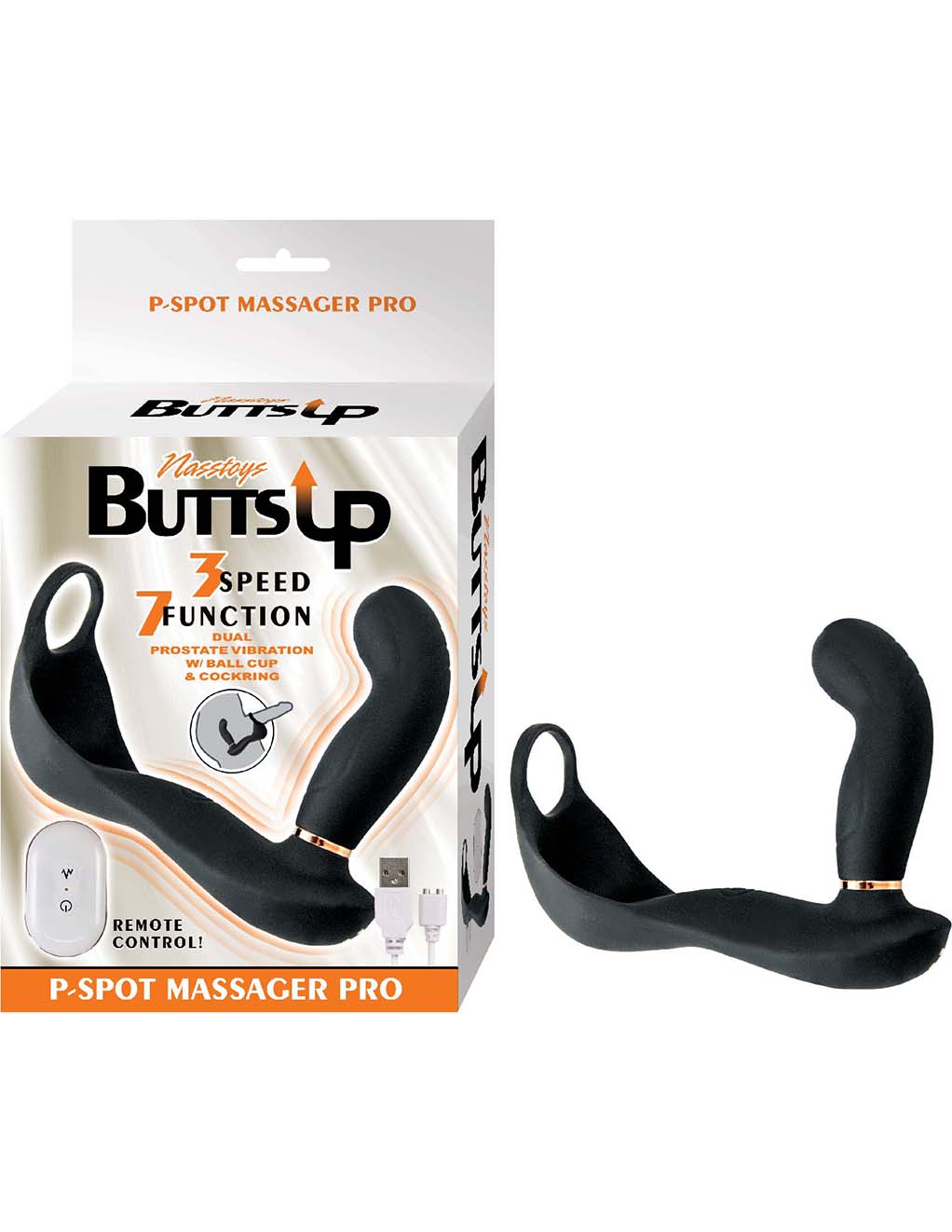 Butts Up P-Spot Massager Pro- With Box