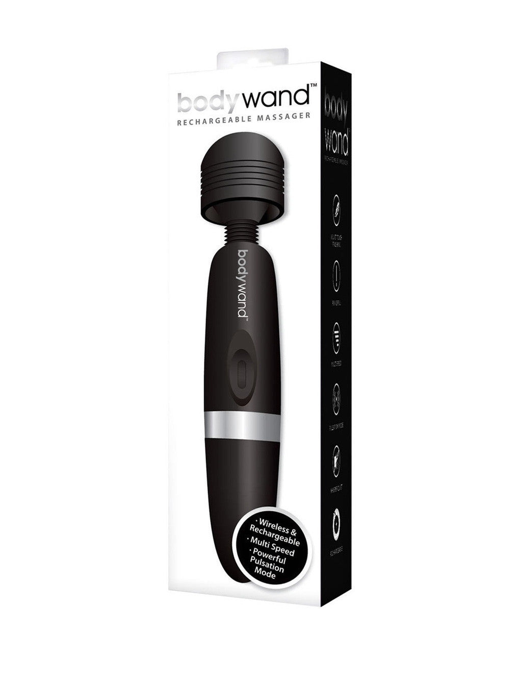 Bodywand Rechargeable Massager Black Package