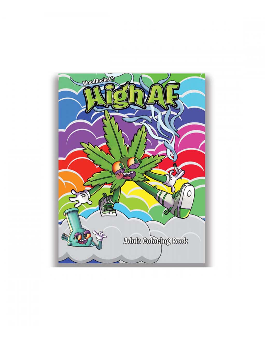 High AF Coloring Book- Cover