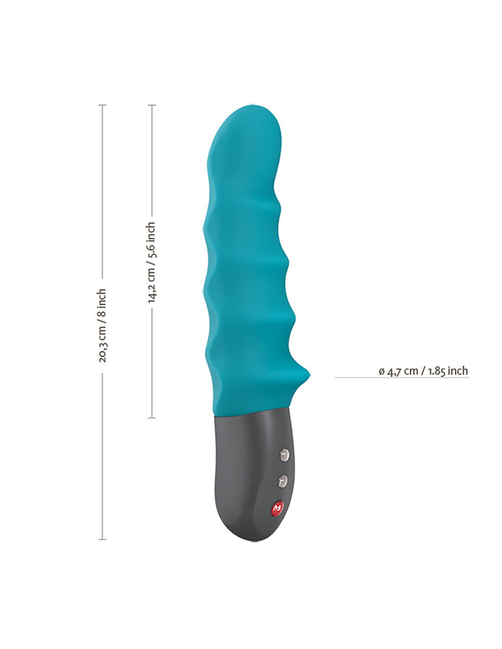 Stronic Surf Vibrator by Fun Factory blue sizing