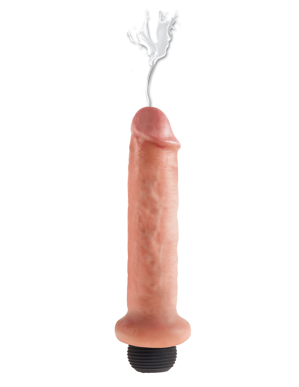 King Cock 7 Inch Squirting Cock- Vanilla- Squirting