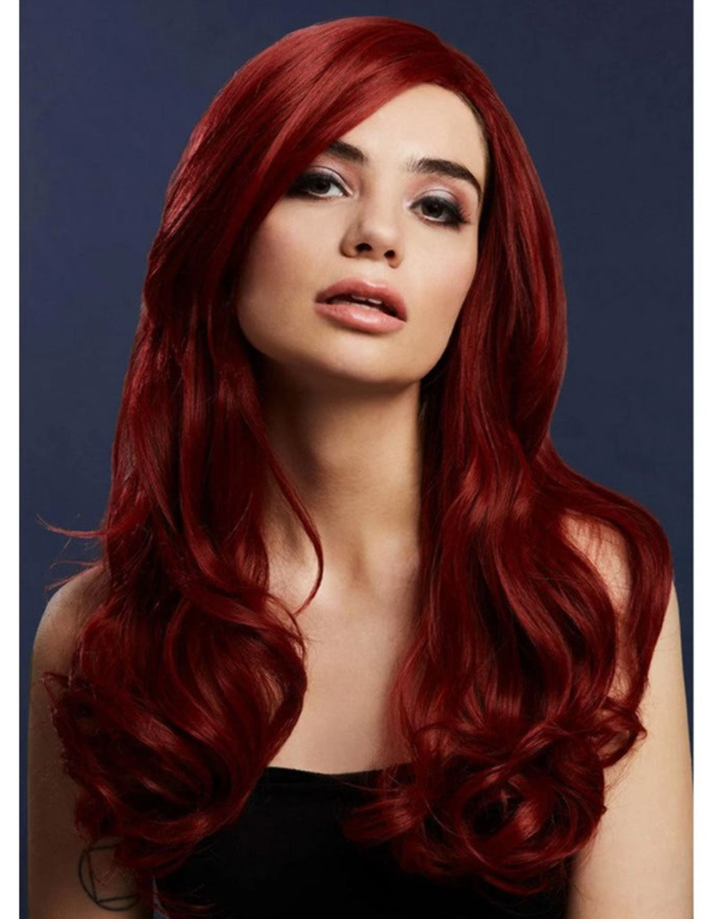 Fever Khloe Wig- Ruby Red- Front