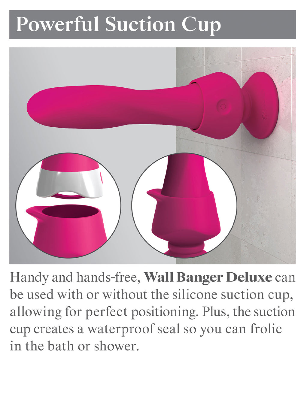 3Some Wall Banger Deluxe- Suction Cup Diagram