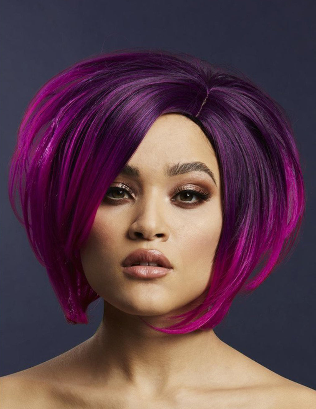 Fever Savanna Wig- Purple- Front
