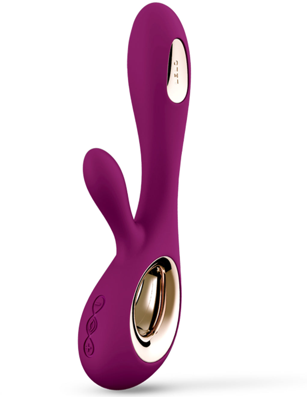 LELO Soraya Wave- Deep Rose- Angle Side