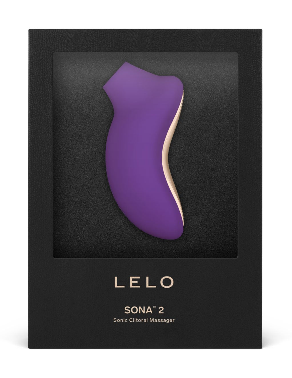 Lelo Sona 2 Sonic Clitoral Massager- Purple- Box