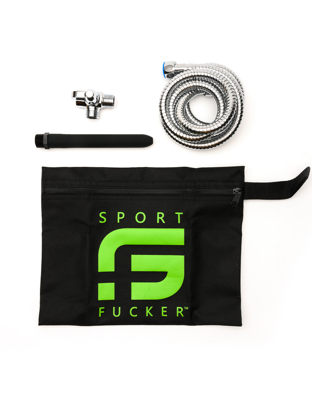 Sport Fucker Shower Kit- Contents with bag
