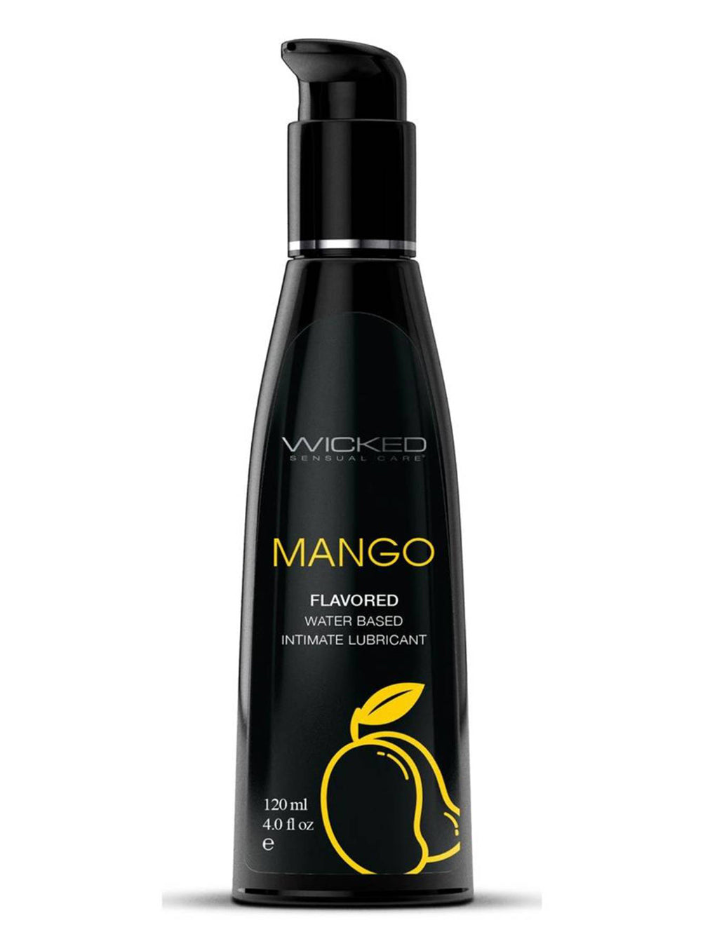 Wicked Aqua Flavored Lubricant- Mango- Front