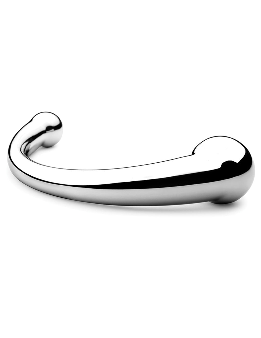 Njoy Pure Wand Double Ended Stainless Steel Dildo- Front Top