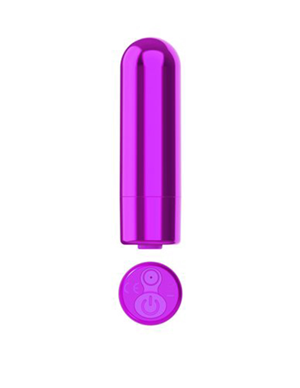Naughty Nubbies- Purple- Bullet Power Button