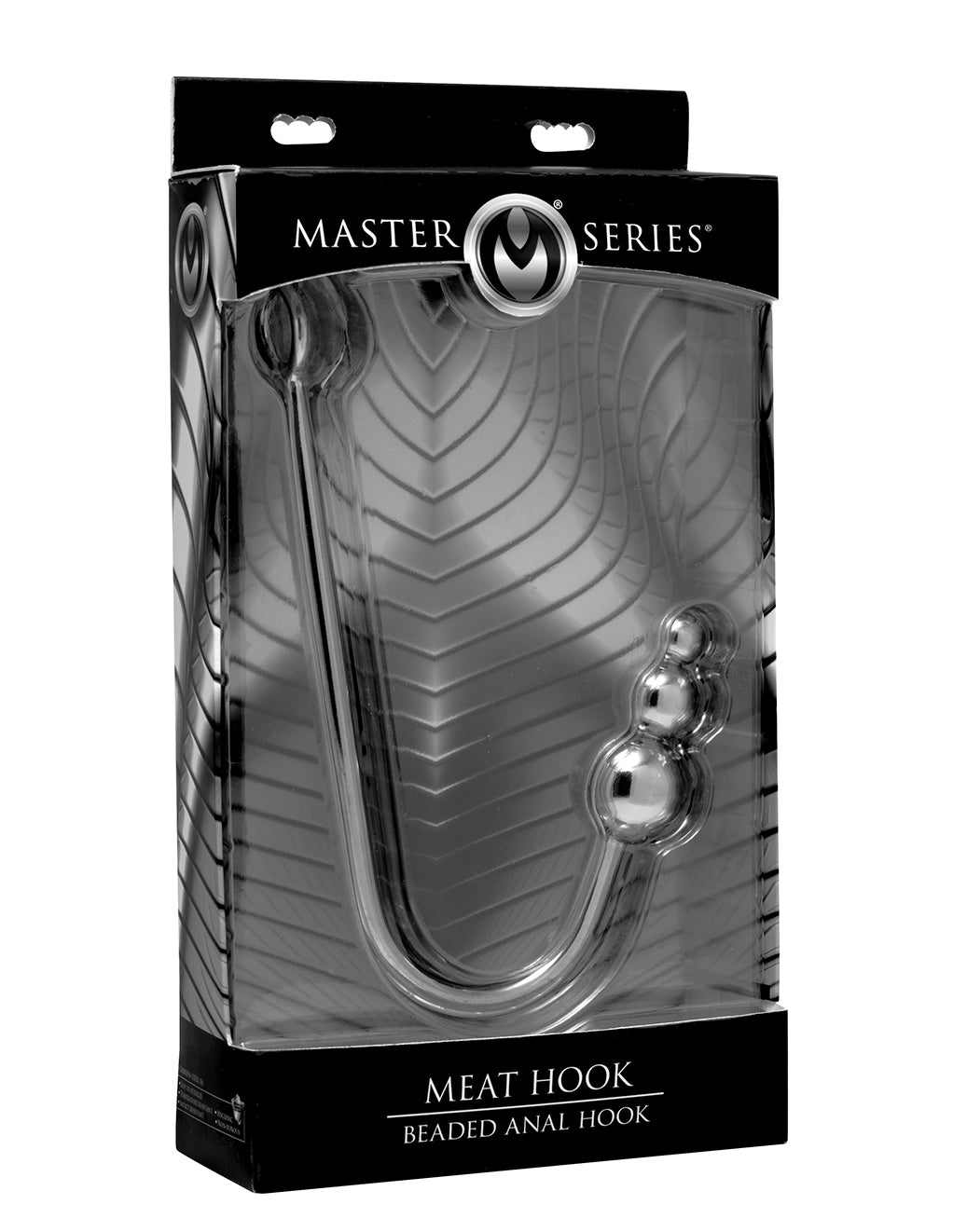 Master Series Beaded Anal Hook- Front Box
