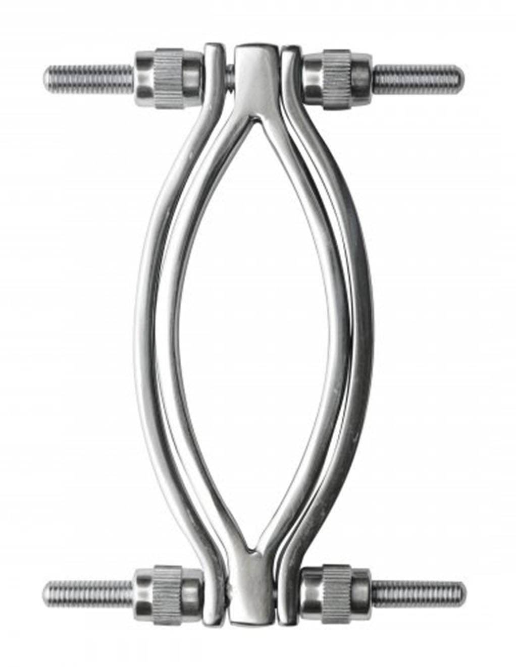 Master Series Stainless Steel Adjustable Pussy Clamp- Front