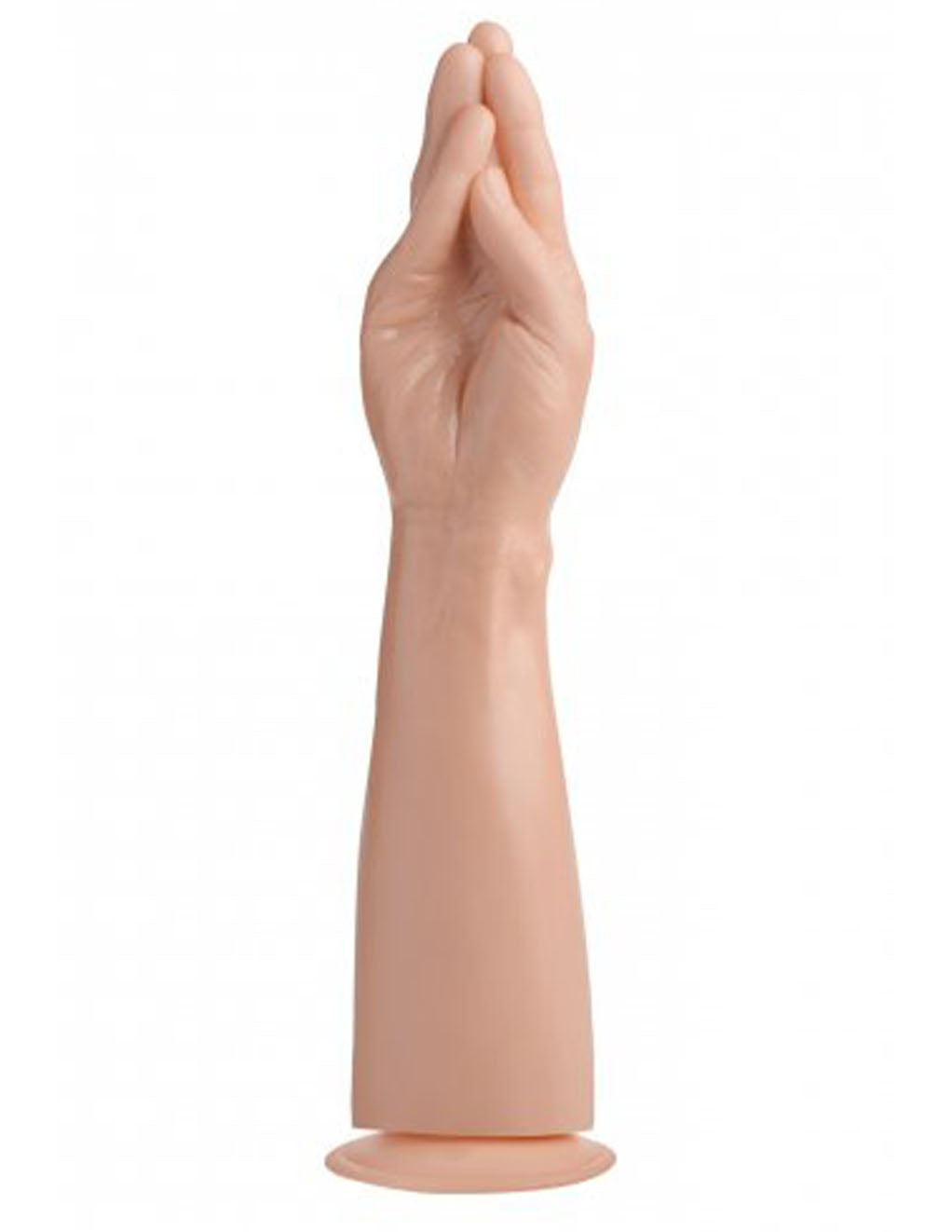 Master Series The Fister Hand and Forearm Dildo- Bottom- Side